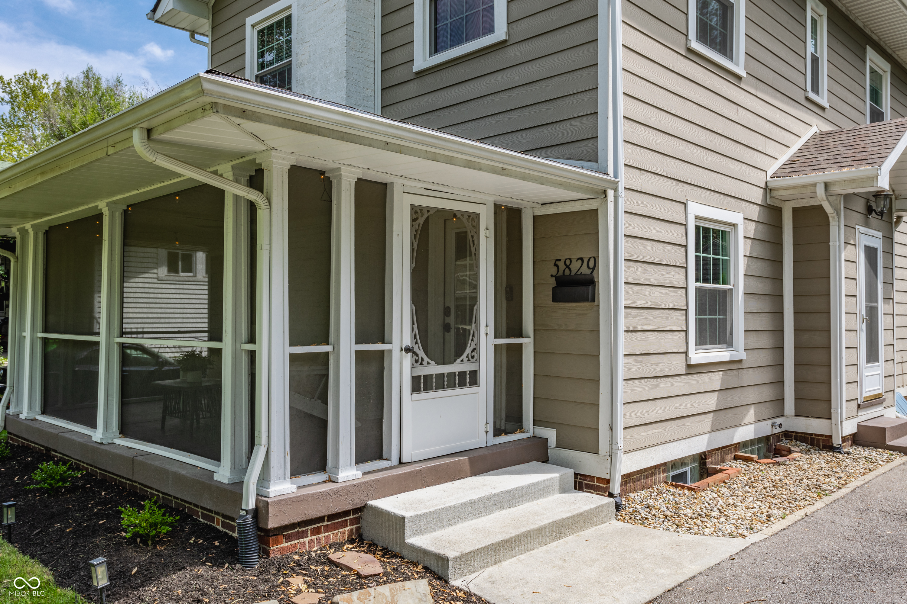Property Photo: 5829 Broadway Street IN 46220
