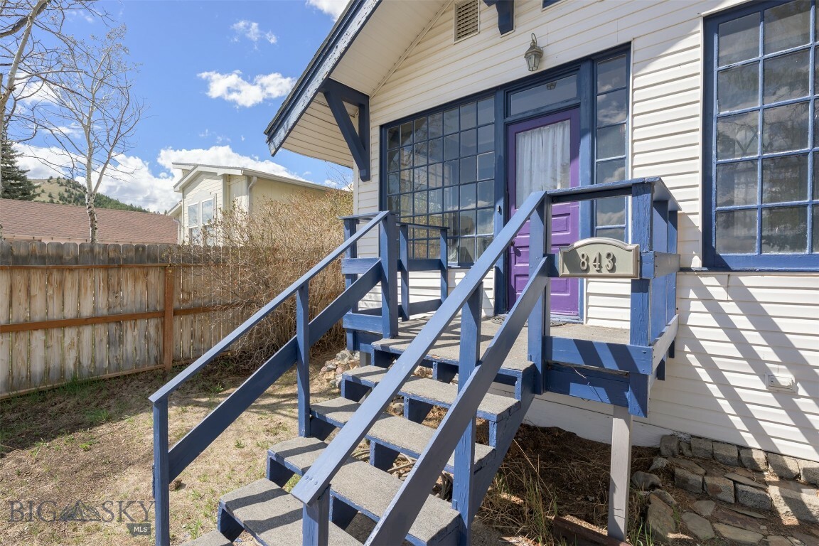Property Photo: 843 Lewisohn Street MT 59701