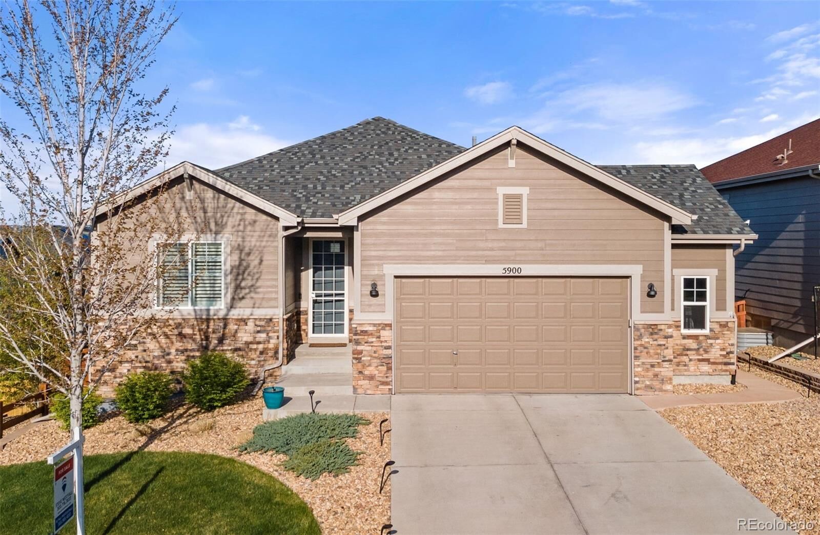 Property Photo:  5900 Haywagon Lane  CO 80108 