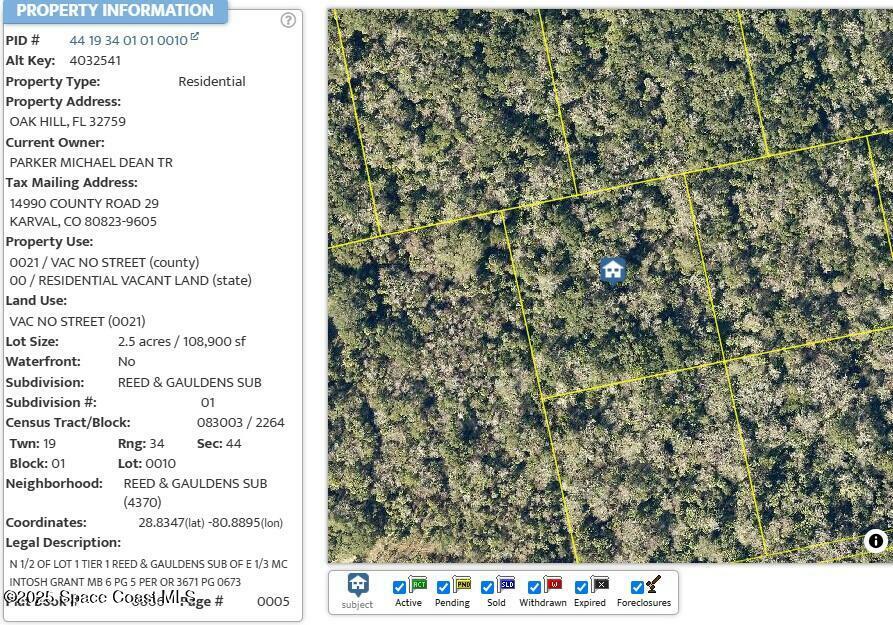 Property Photo: 0000 No Street Access FL 32759