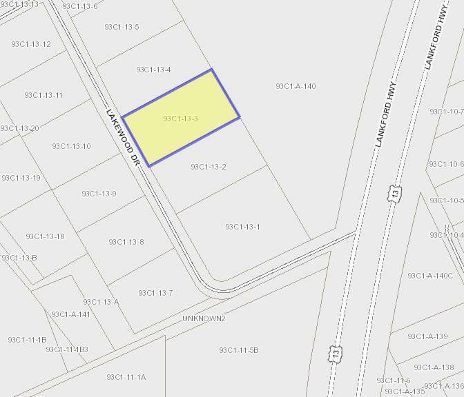 Property Photo: Lot 3 Lakewood Dr VA 23418