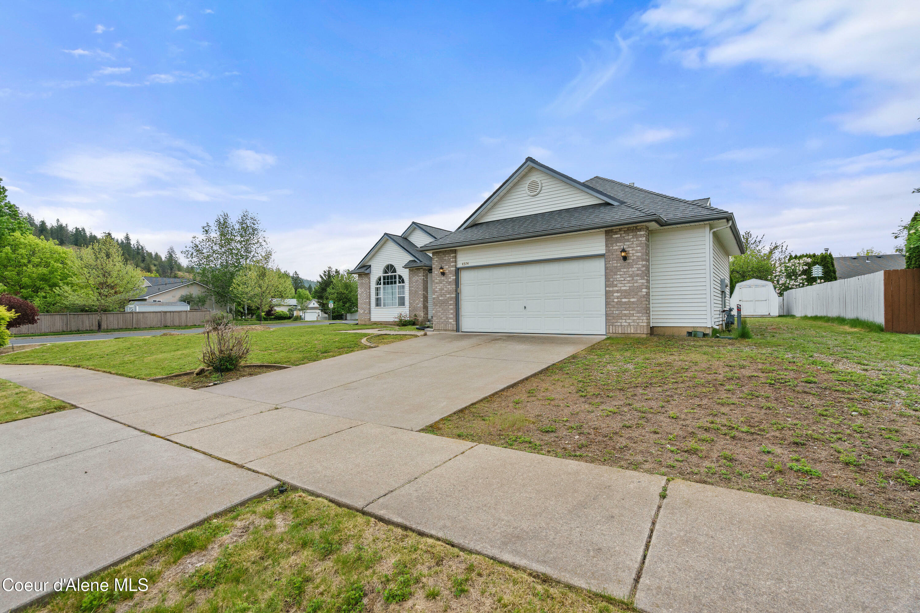 Property Photo: 4374 N Alderbrook Dr ID 83815