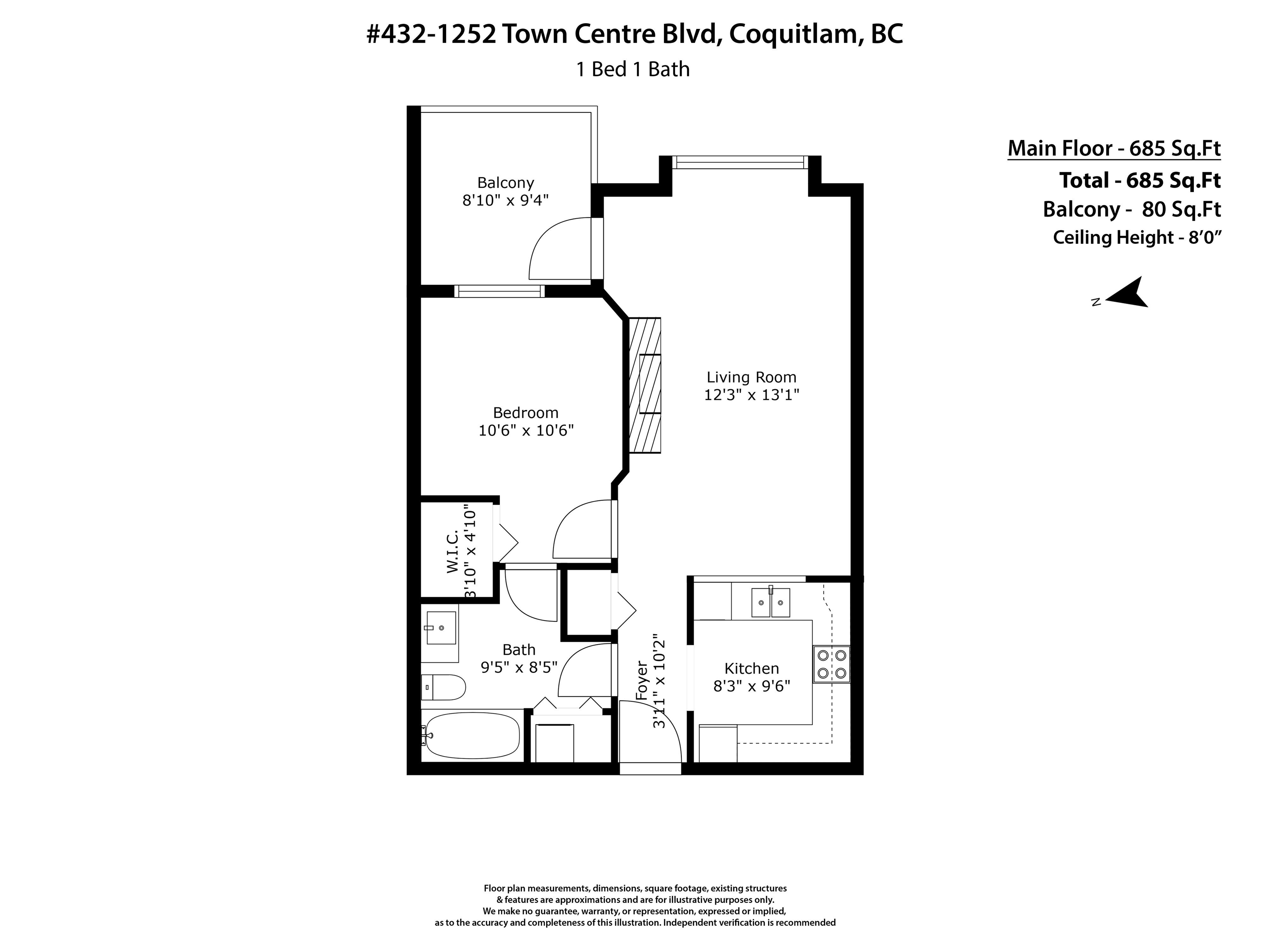Property Photo: 1252 Town Centre Boulevard 432 BC V3B 7R7