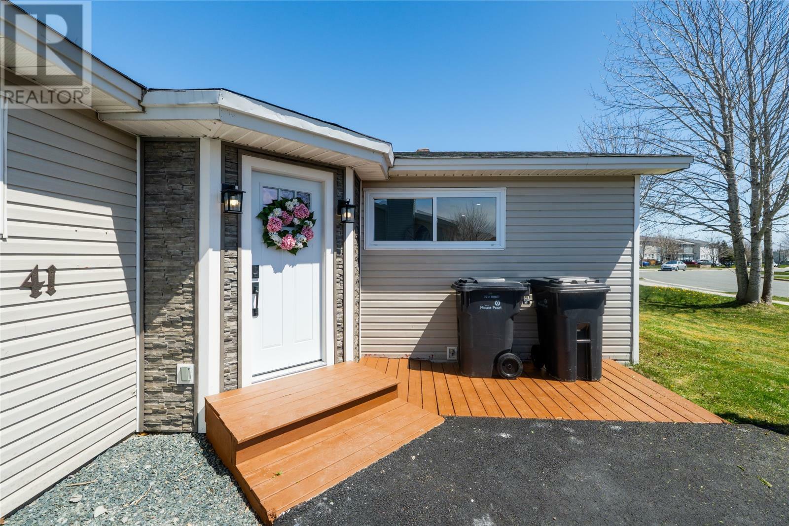 Property Photo: 41 Jackman Drive NL A1N 2K3