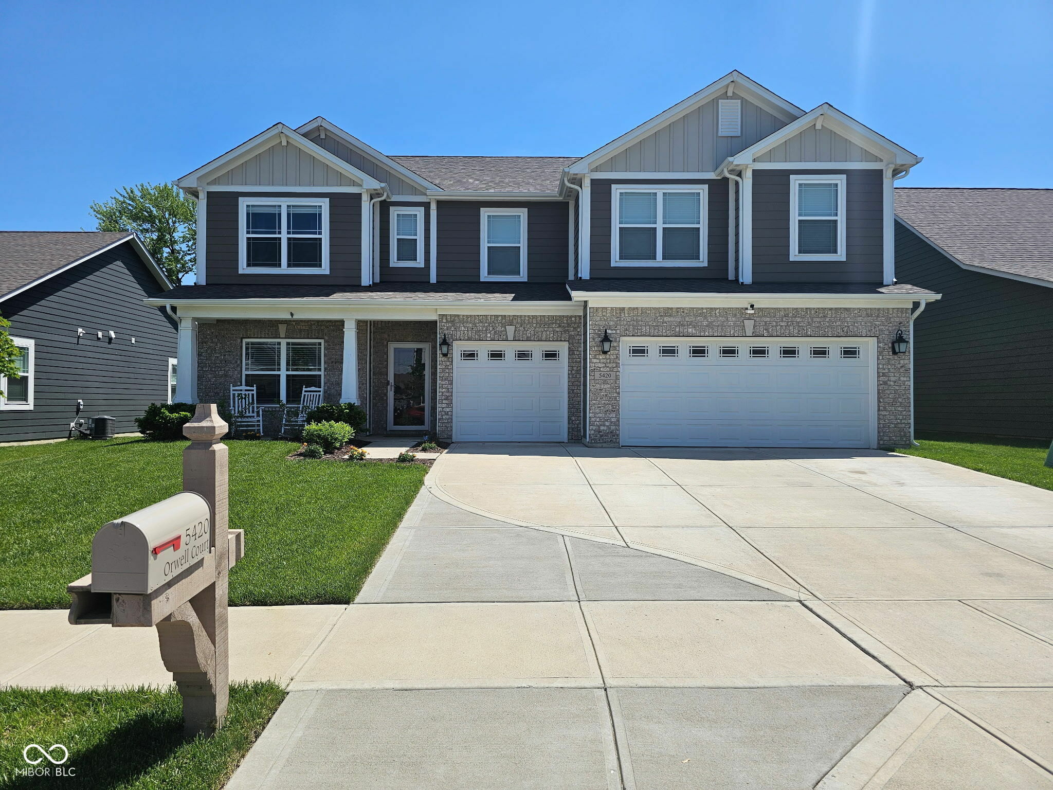 Property Photo: 5420 Orwell Court IN 46239