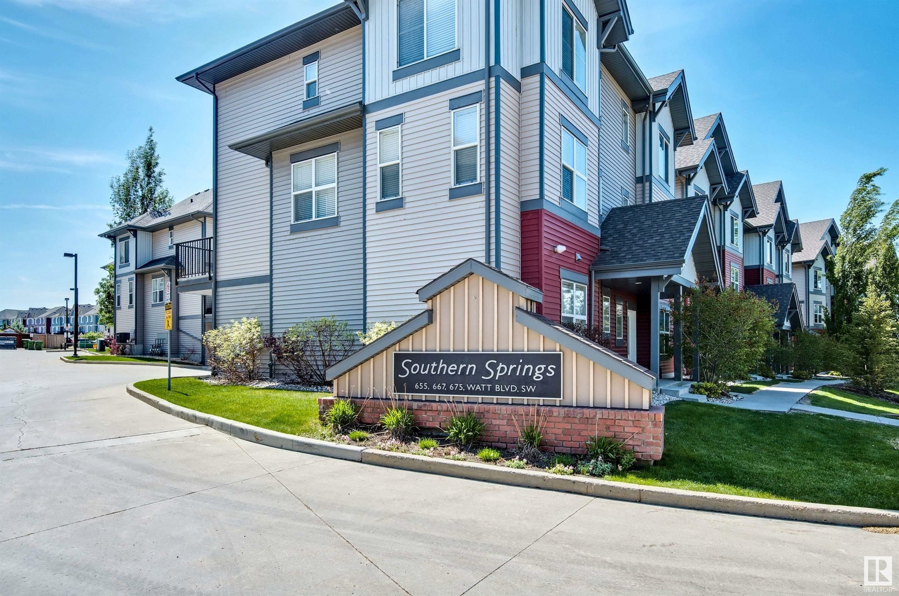 Property Photo: 655 Watt Boulevard SW 7 AB T6X 0Y2
