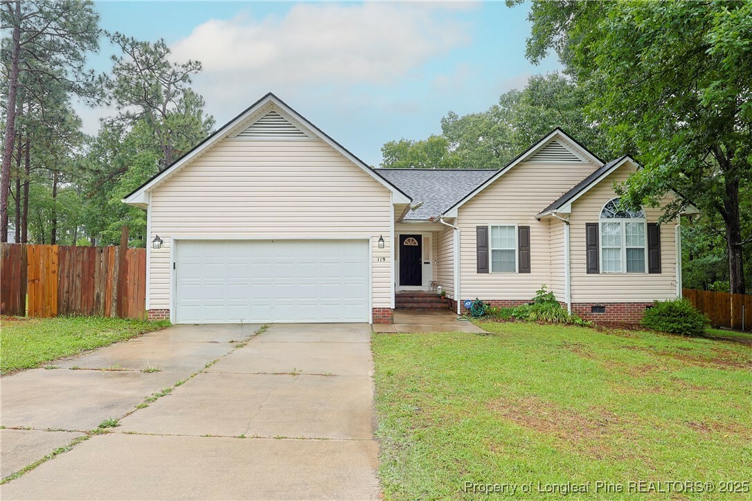Property Photo: 119 Proclamation Drive NC 28376