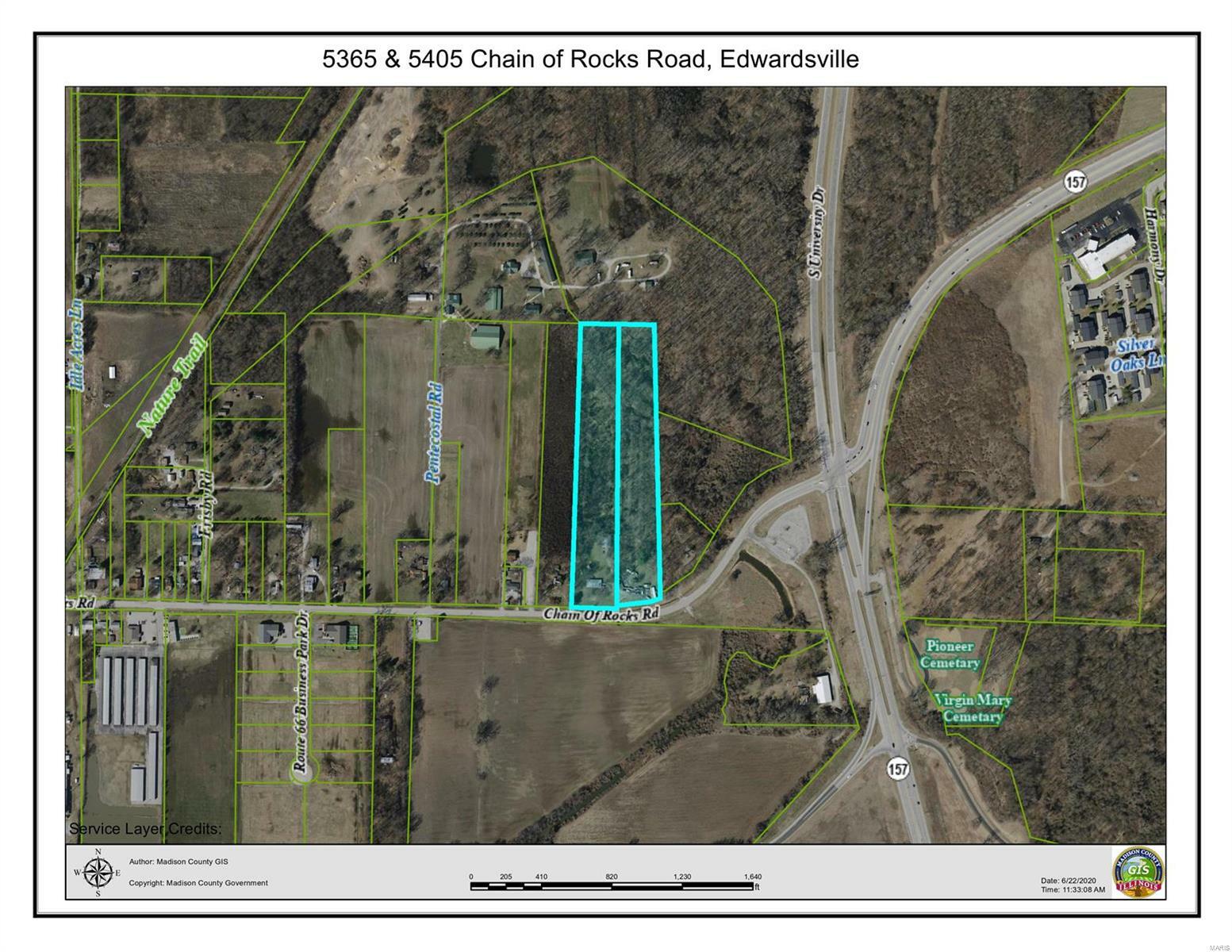Property Photo: 5405 Chain Of Rocks Rd IL 62025