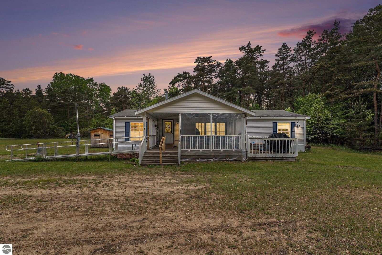 Property Photo:  8890 W Cutcheon Road  MI 49663 