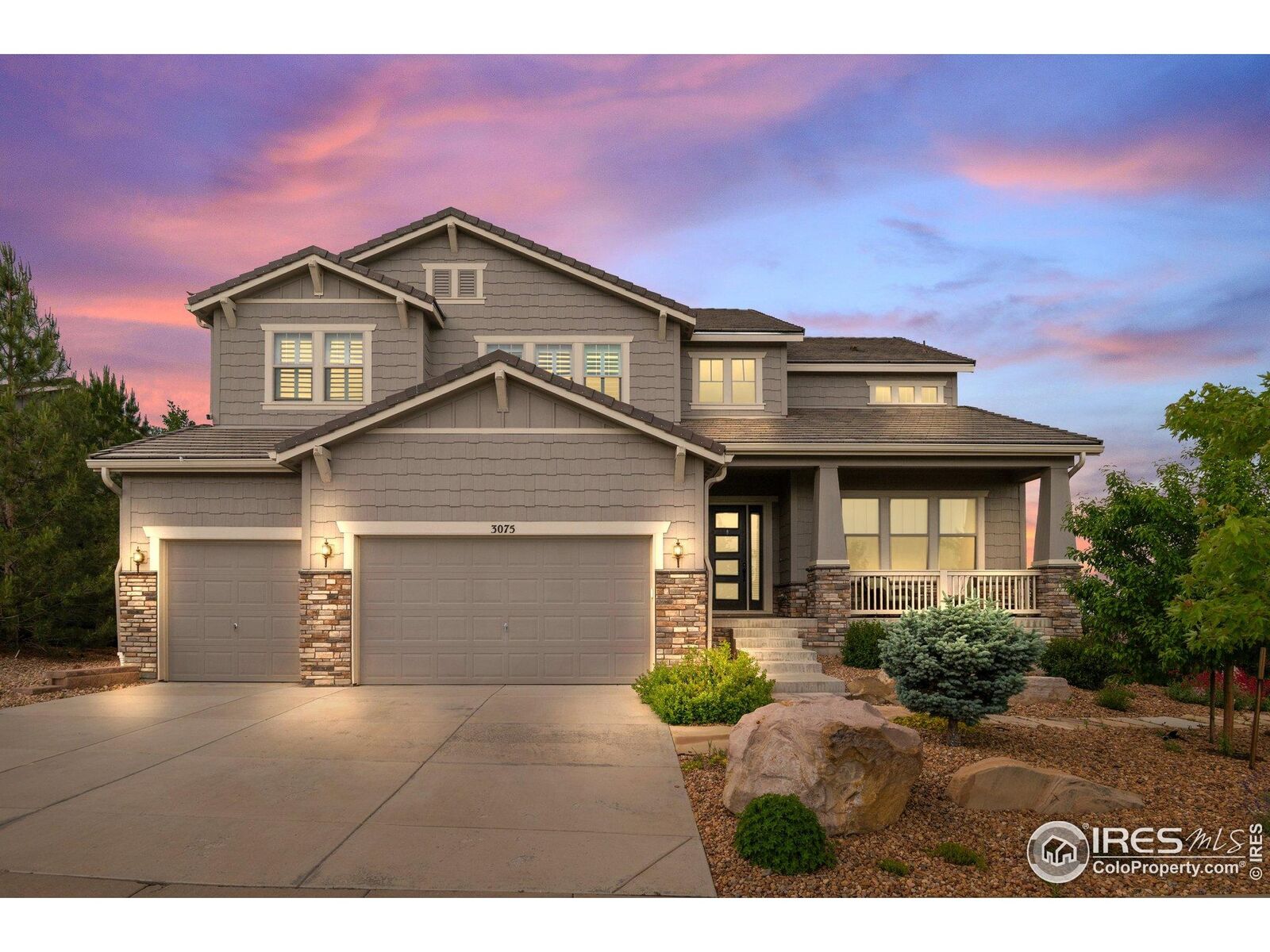 Property Photo: 3075 Blue Mountain Dr CO 80023
