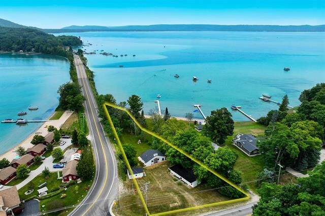 Property Photo:  8489 S Glen Lake Road  MI 49636 