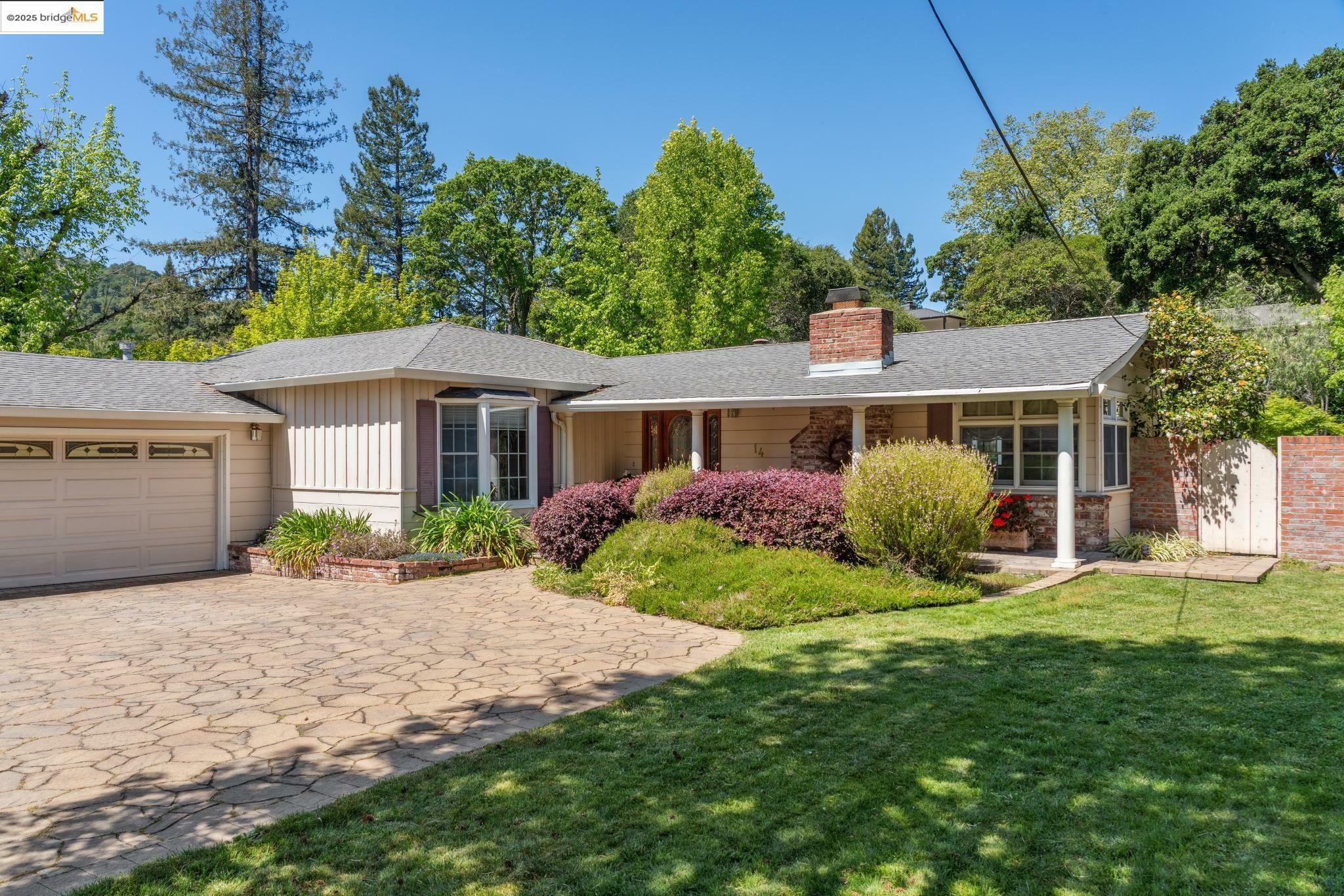 Property Photo: 14 El Camino Moraga CA 94563