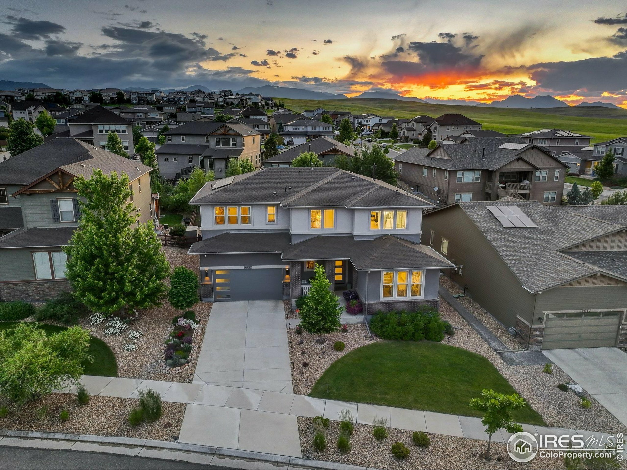 Property Photo: 9527 Loveland Way CO 80007