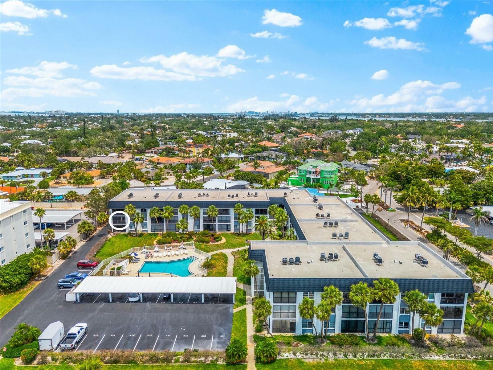 Property Photo: 5600 Beach Way Drive 201 FL 34242