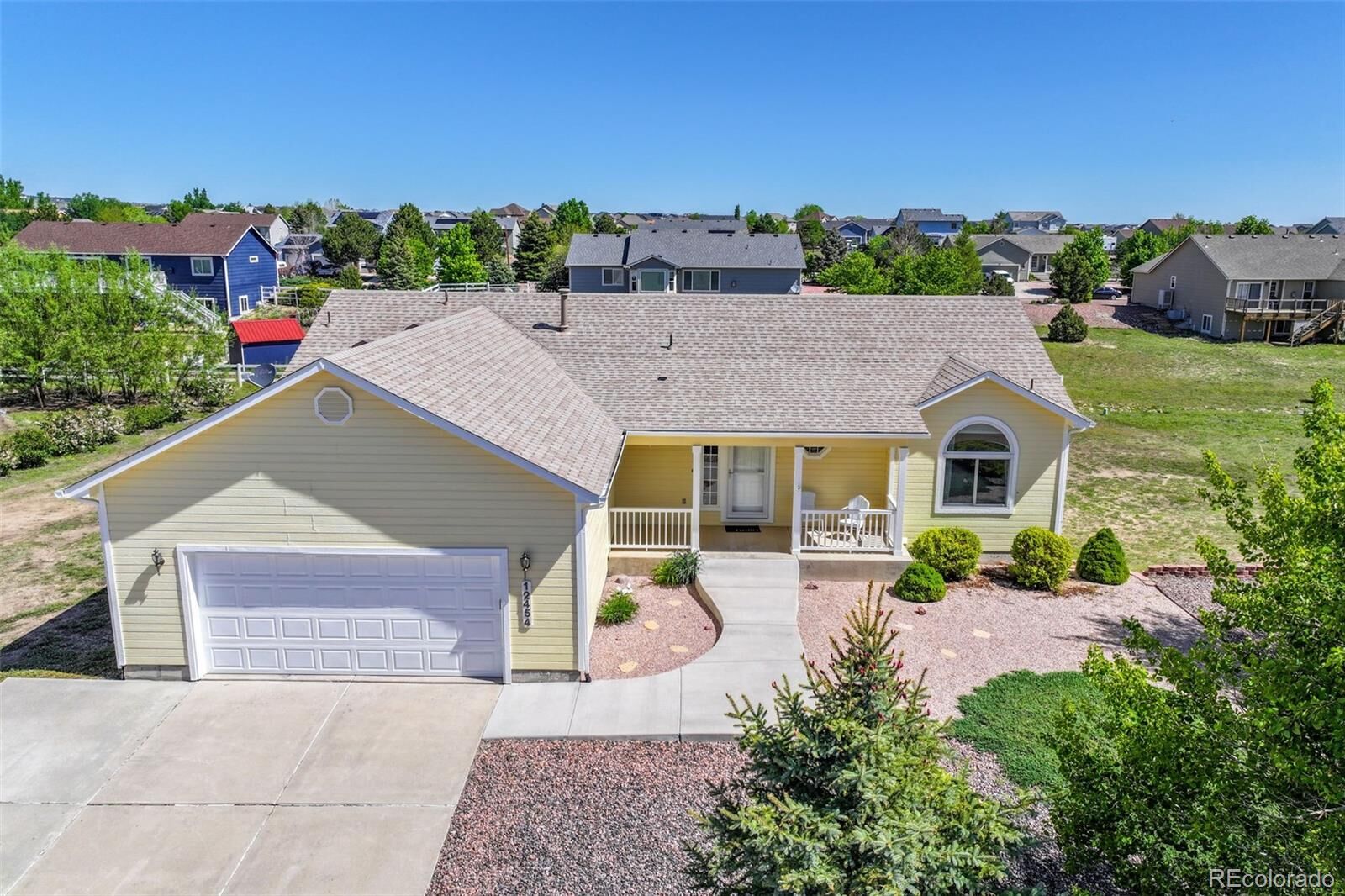 Property Photo:  12454 Tex Tan Road  CO 80831 