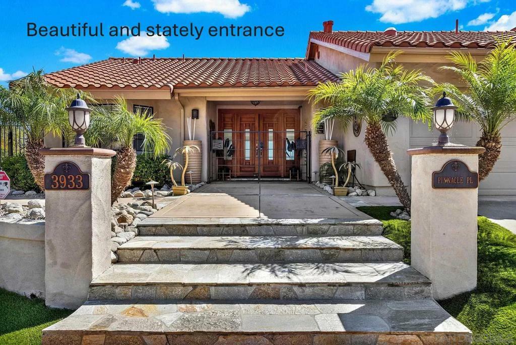 Property Photo: 3933 Pinnacle Pl CA 92025
