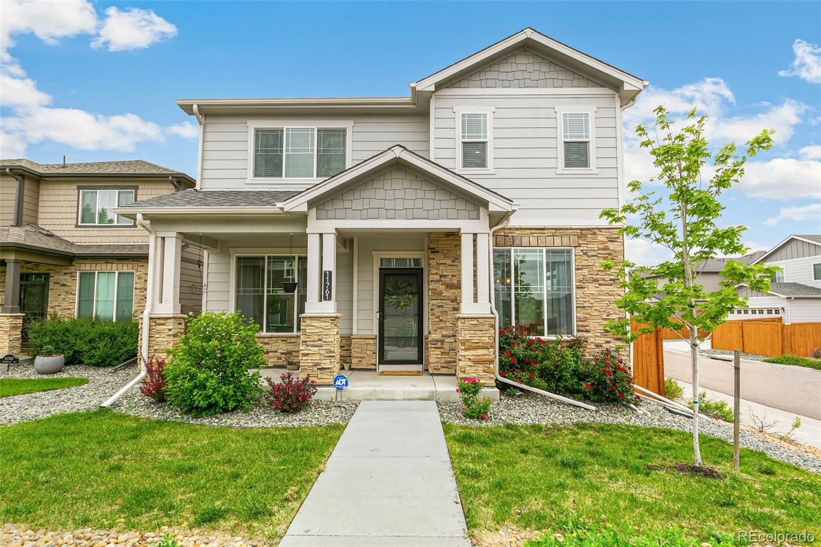 Property Photo: 11761 Cord Grass Way CO 80138