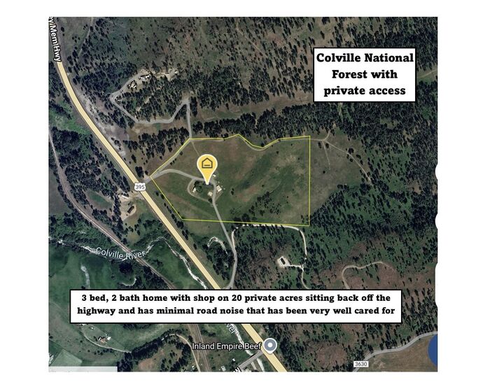 Property Photo:  1643 Highway 395 S  WA 99109 