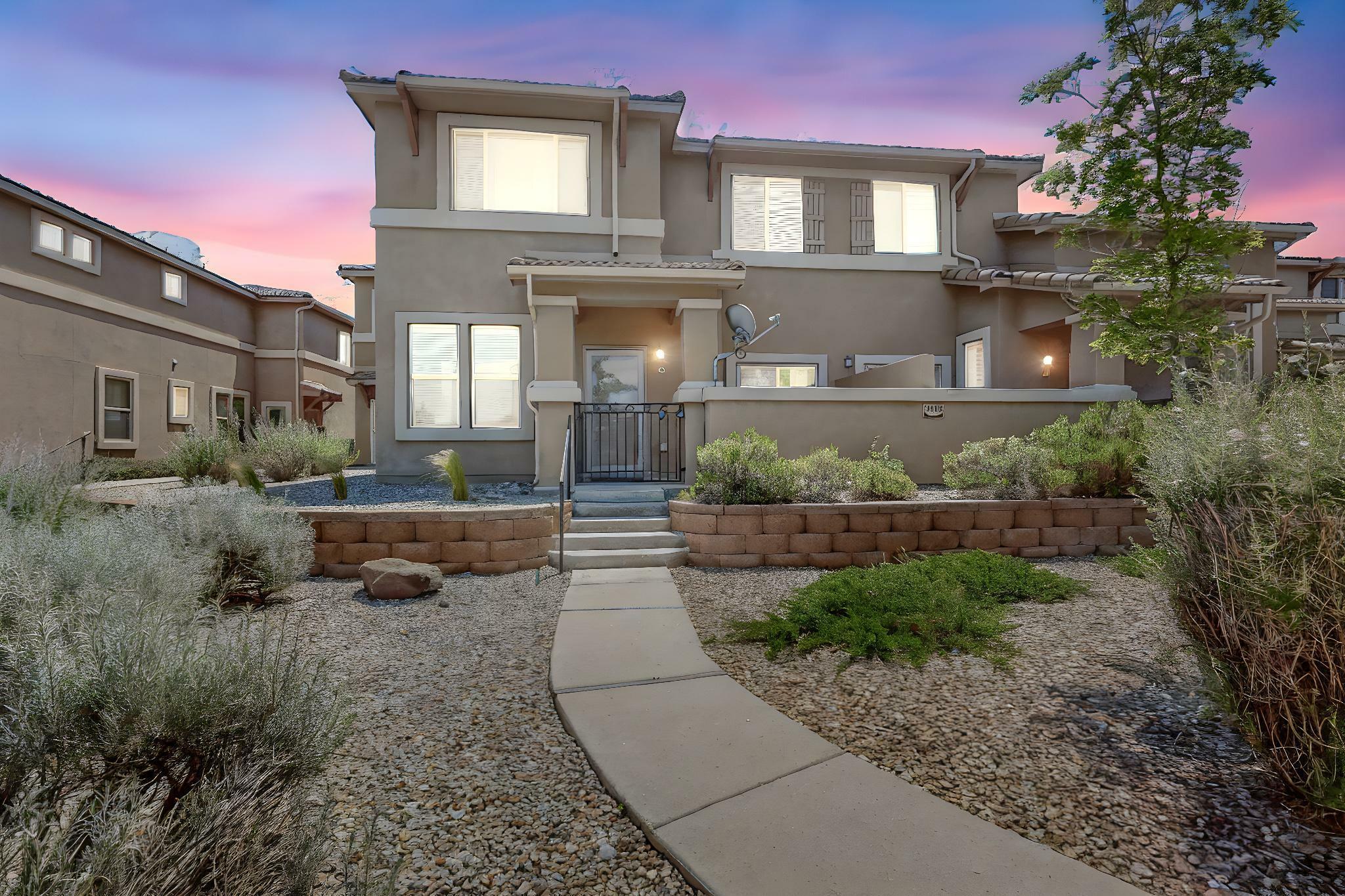 Property Photo: 11024 Fort Point Lane NE B NM 87123