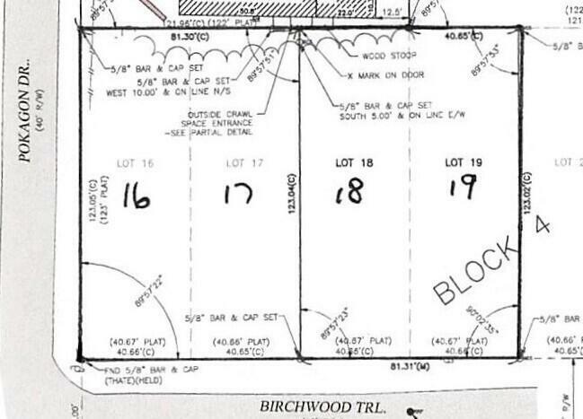 Property Photo: Lots 16-19 Birchwood Trail IN 46360