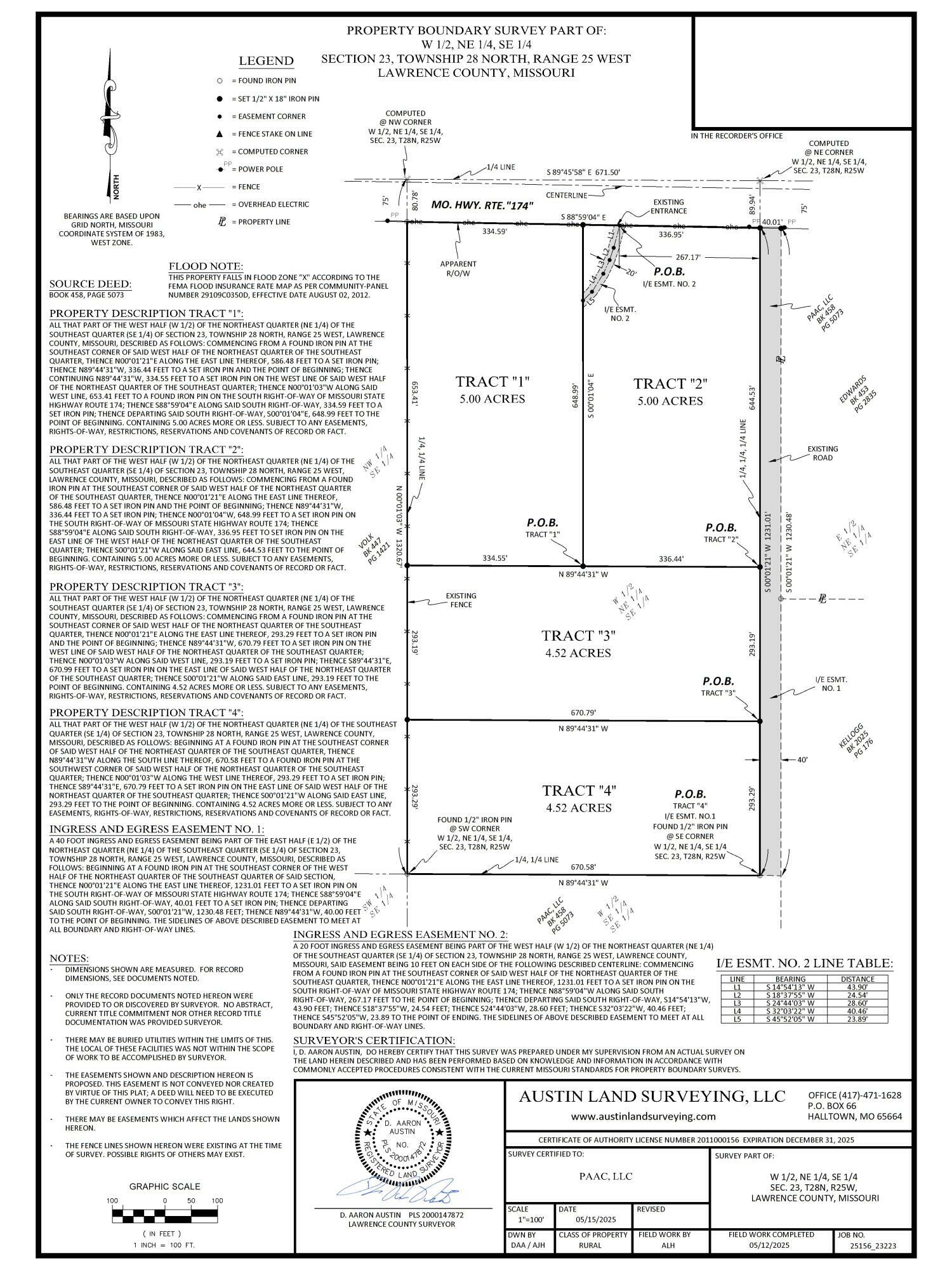 Property Photo: Tract 3 State Highway 174 MO 65705