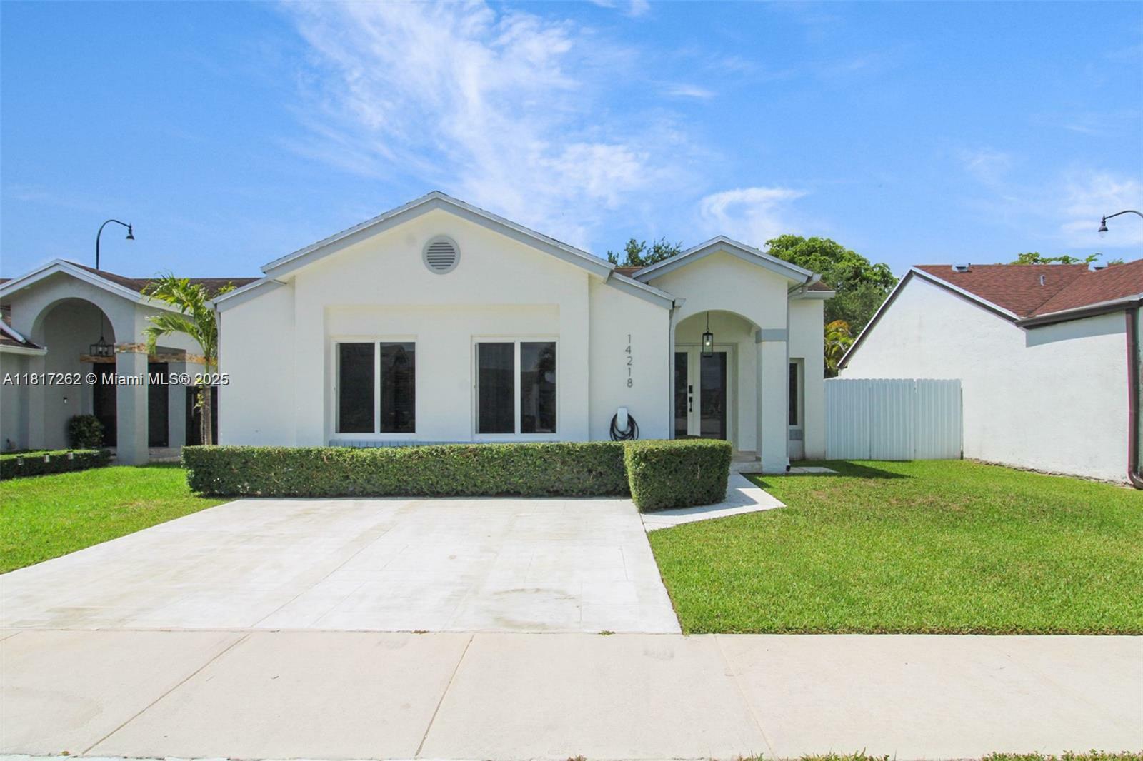 Property Photo: 14218 SW 103rd FL 33186