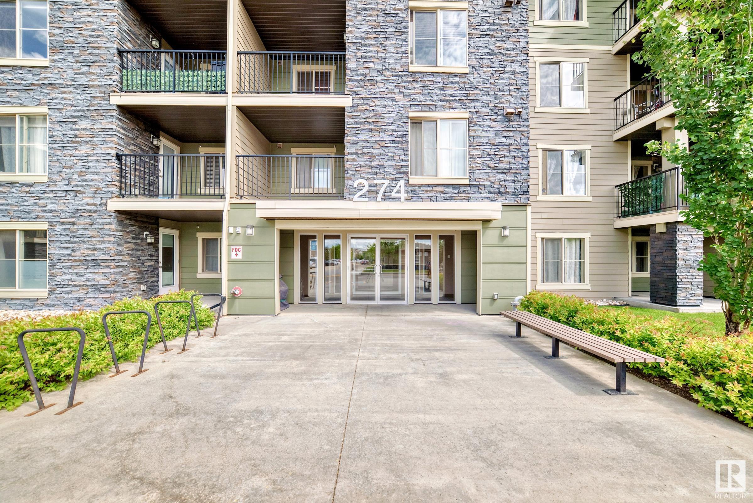 Property Photo: 274 McConachie Drive NW 324 AB T5Y 3N4