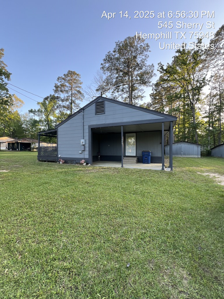 Property Photo:  540 Sherry Street  TX 75948 