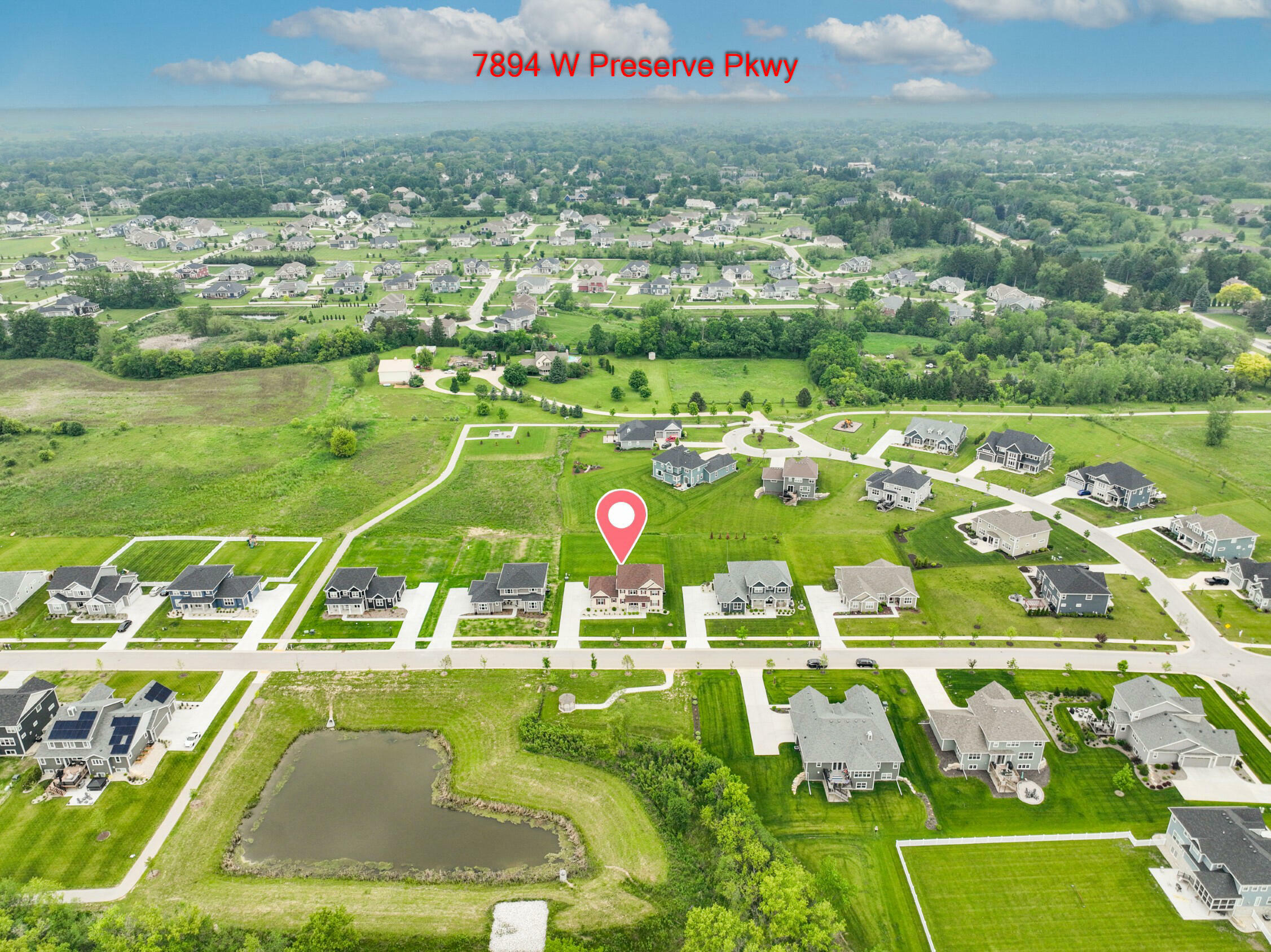 Property Photo: 7894 W Preserve Pkwy WI 53097
