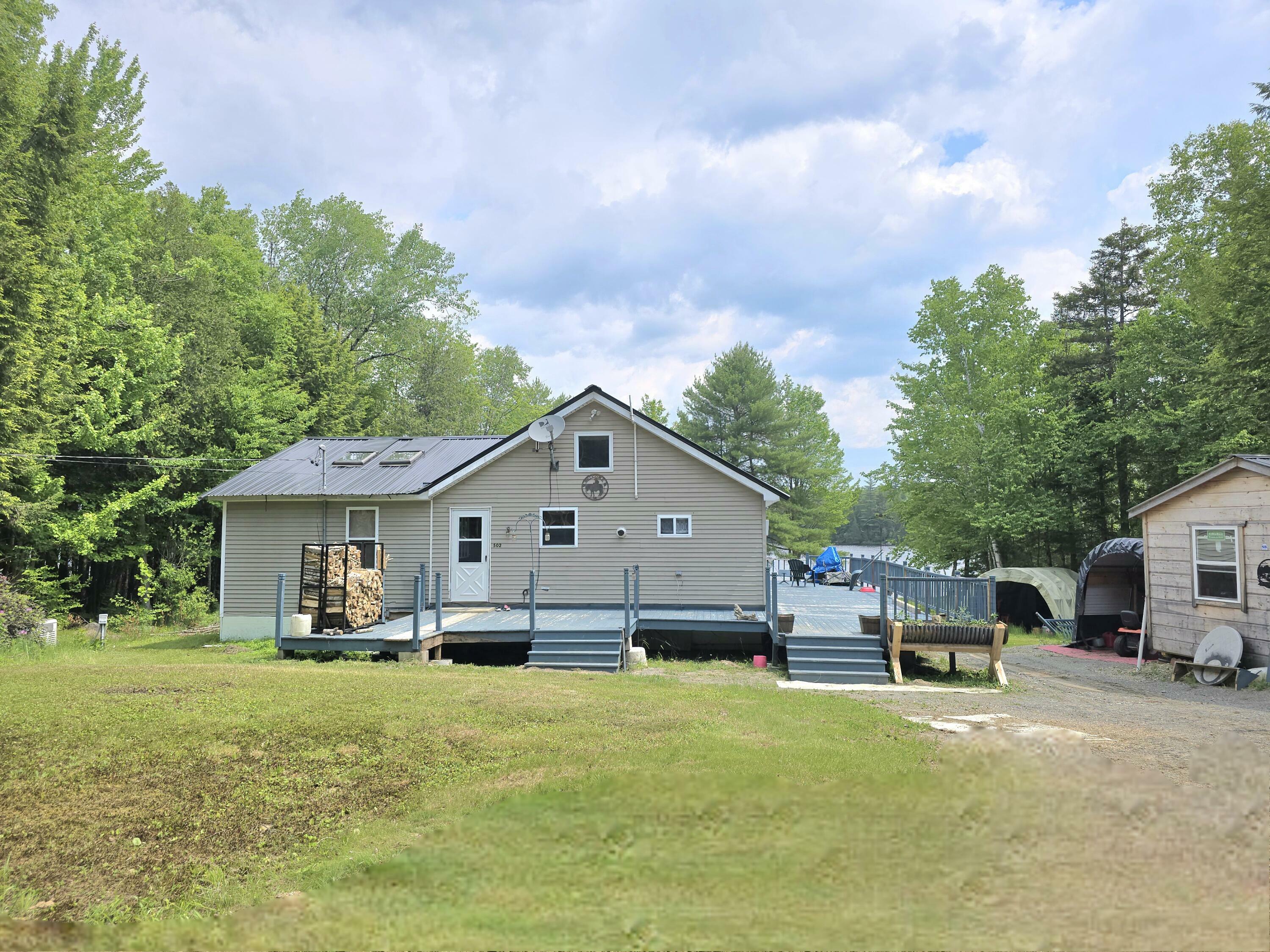Property Photo: 502 Cedar Lake Road ME 04462