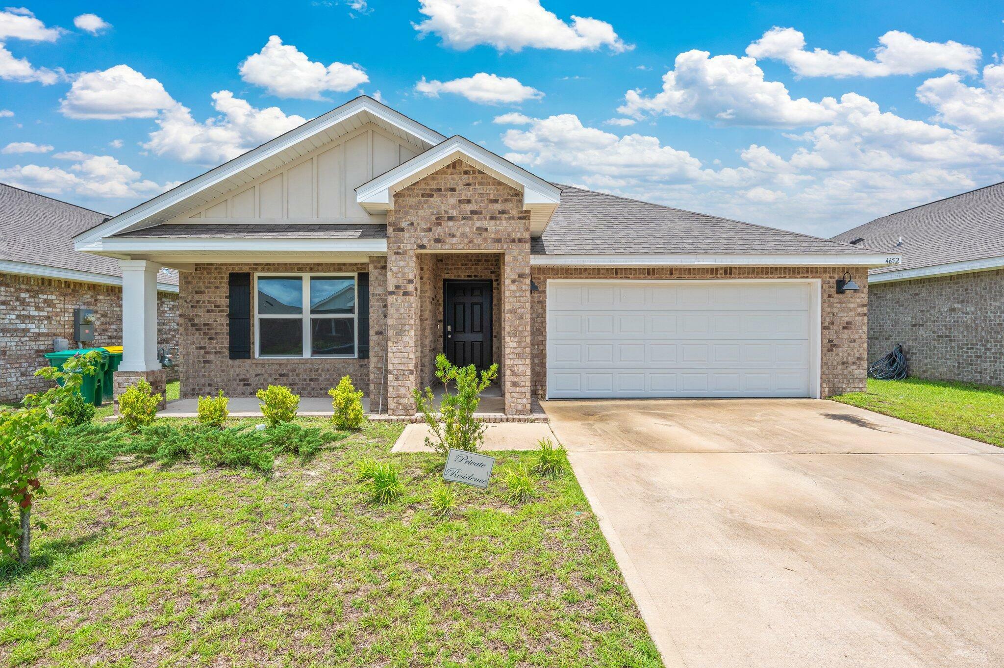 Property Photo: 4652 Honor Guard Way FL 32539
