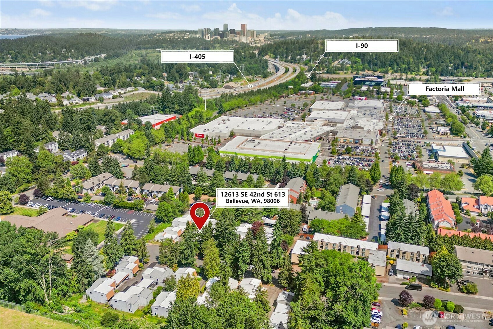 Property Photo: 12613 SE 42nd Street 613 WA 98006