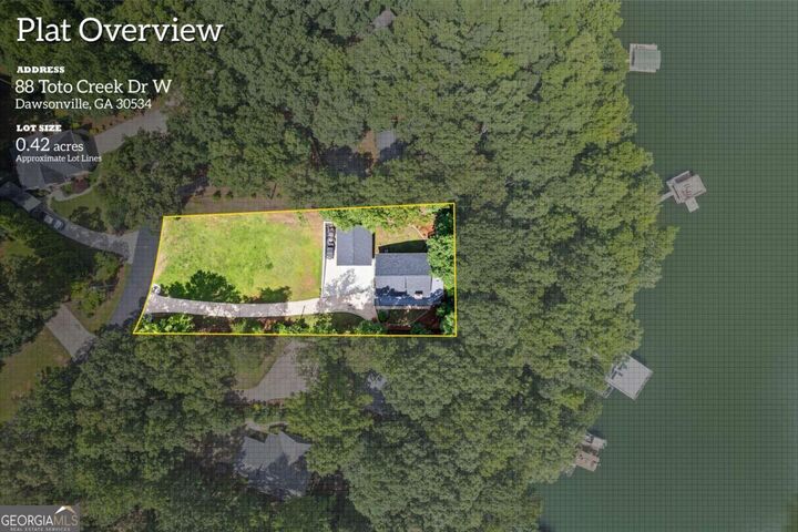 Property Photo: 88 Toto Creek Drive W GA 30534