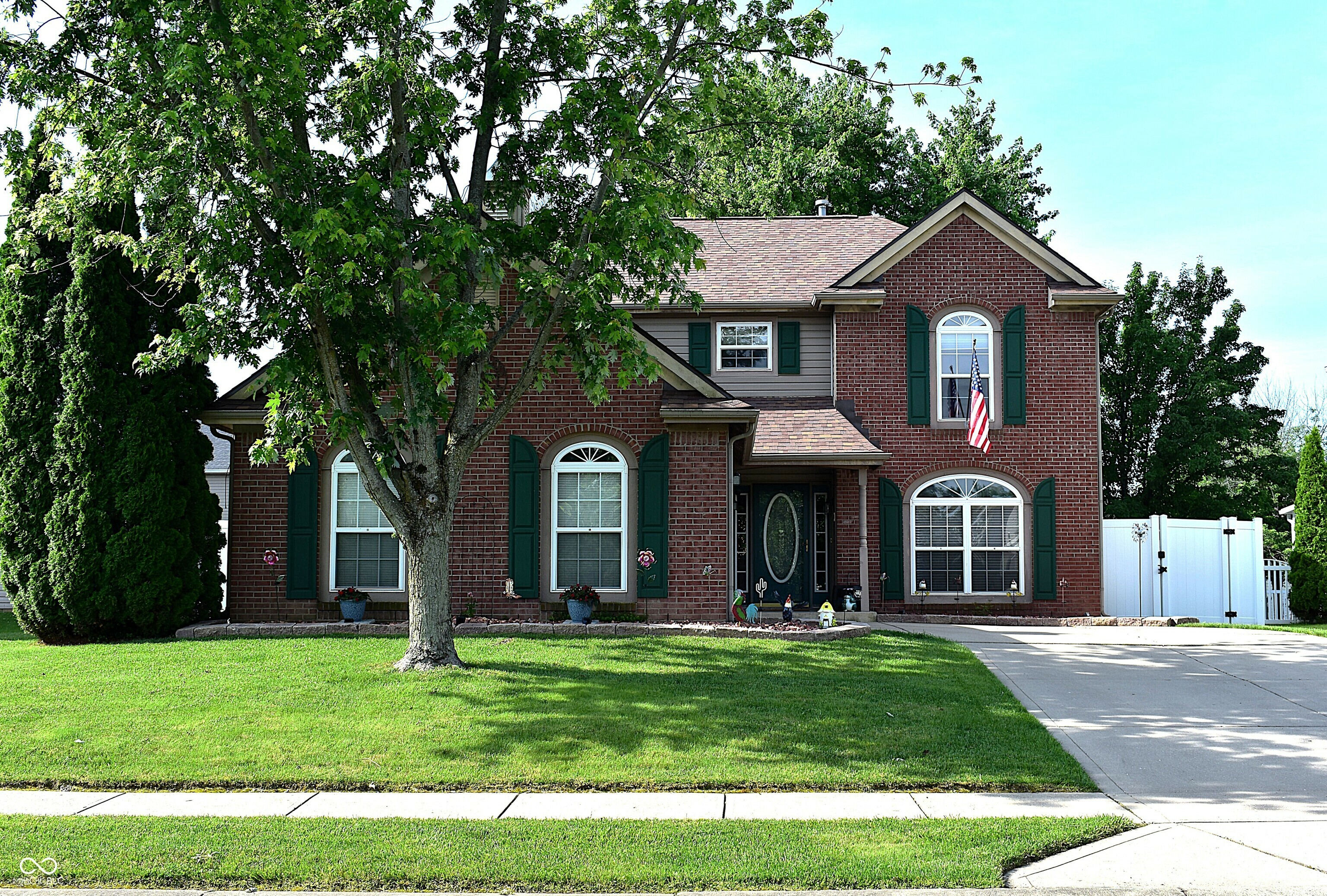 Property Photo: 6161 E Runnymede Court IN 46113