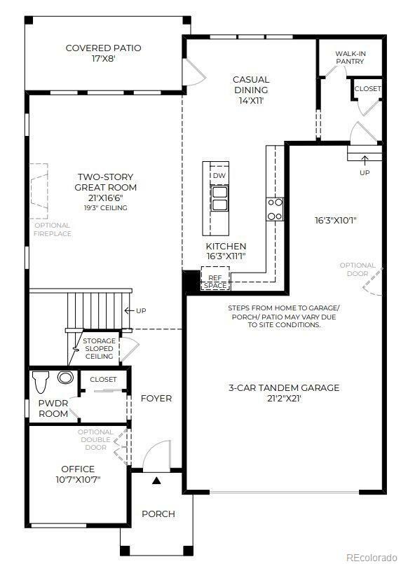 Property Photo: 318 Welded Tuff Trail CO 80104