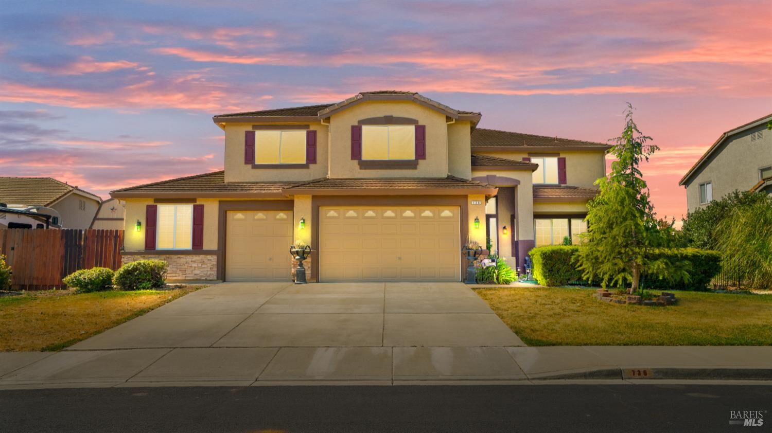 Property Photo: 736 Ruby Drive CA 95687