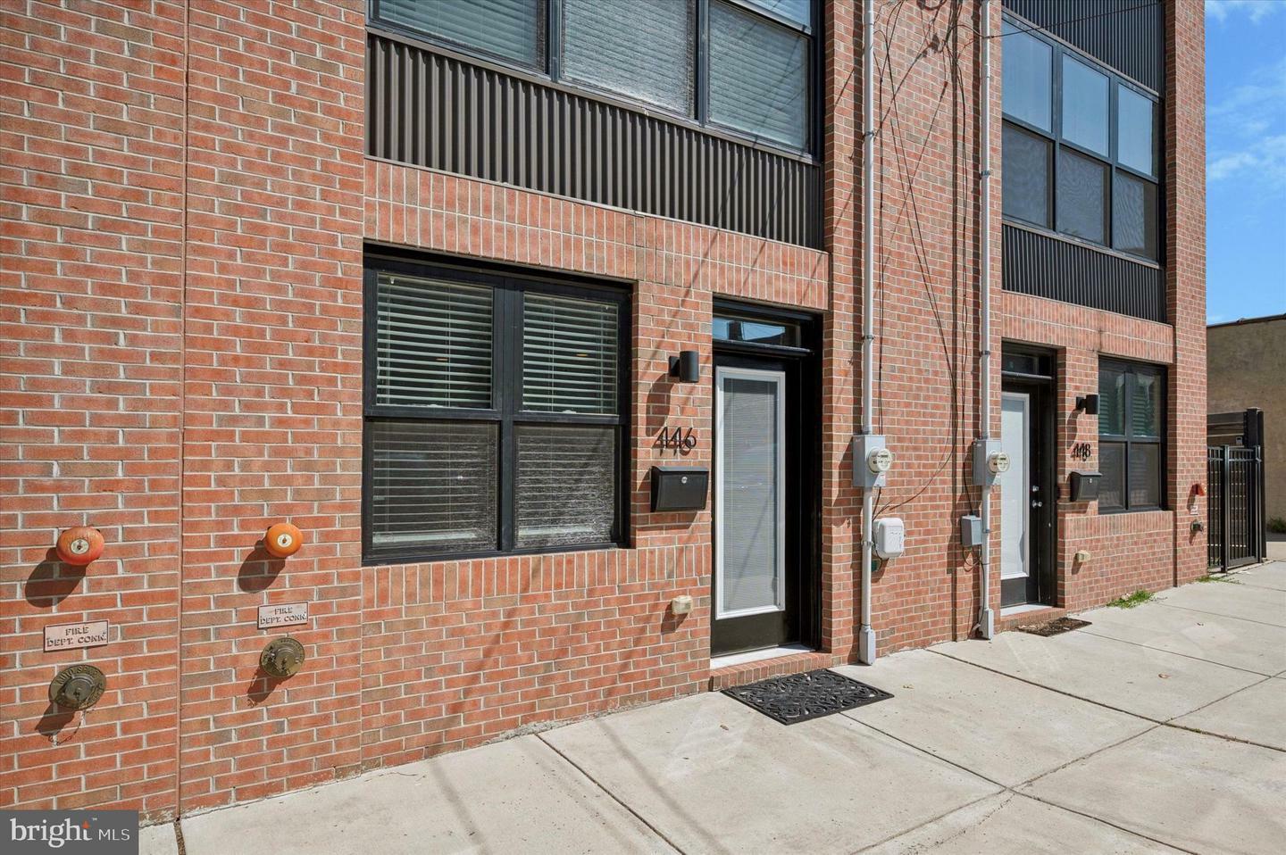 Property Photo: 446 Kingsley Street PA 19128