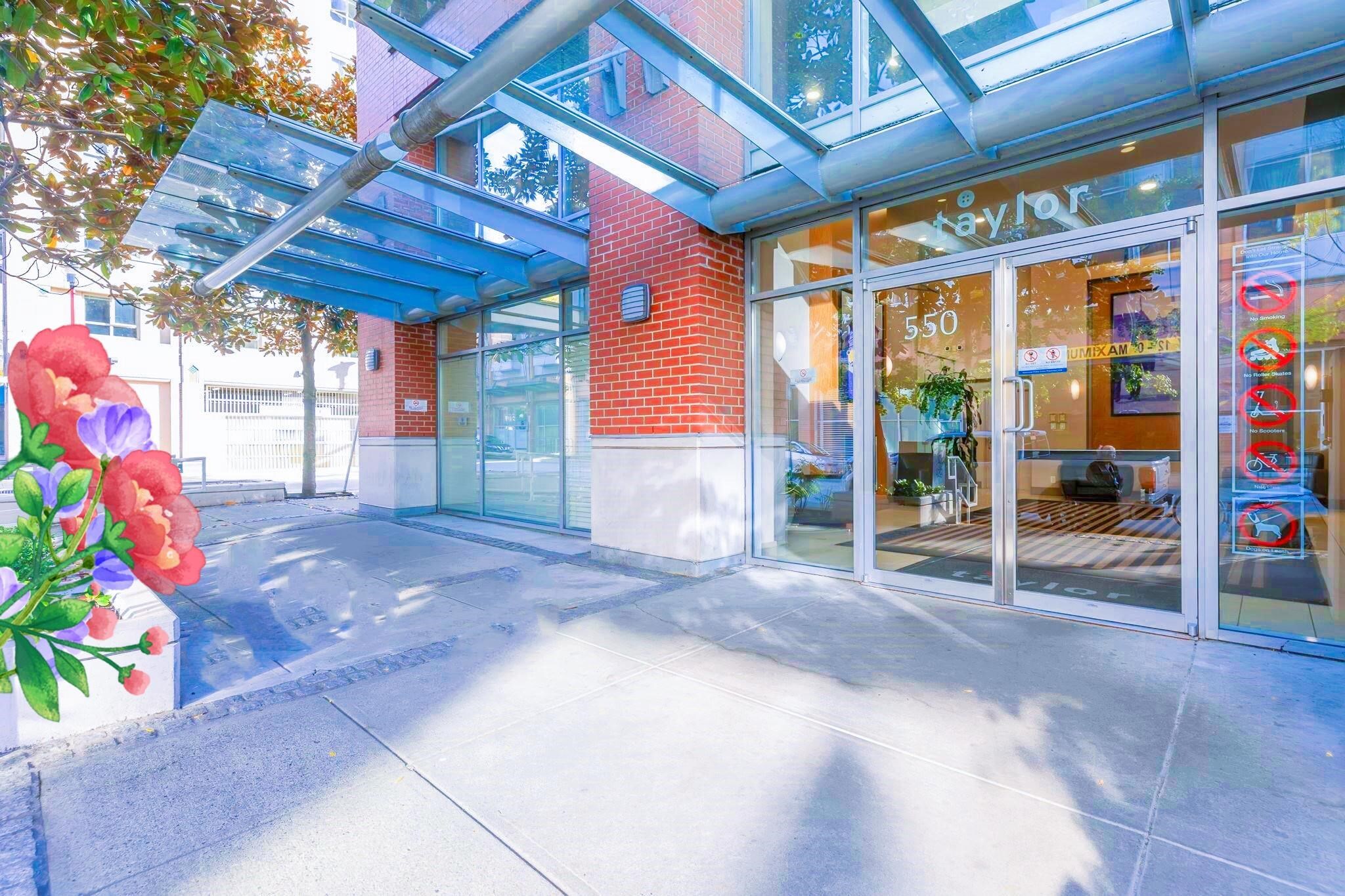 Property Photo: 550 Taylor Street 1110 BC V6B 1R1