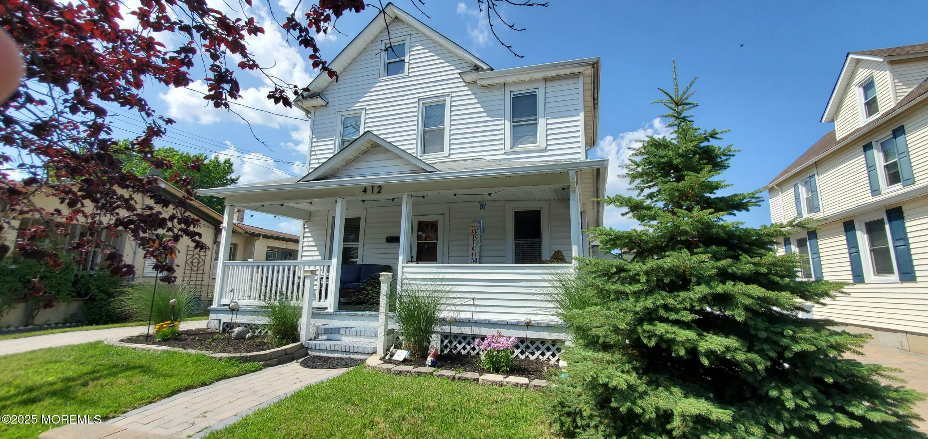 Property Photo: 412 Park Place Avenue NJ 07720