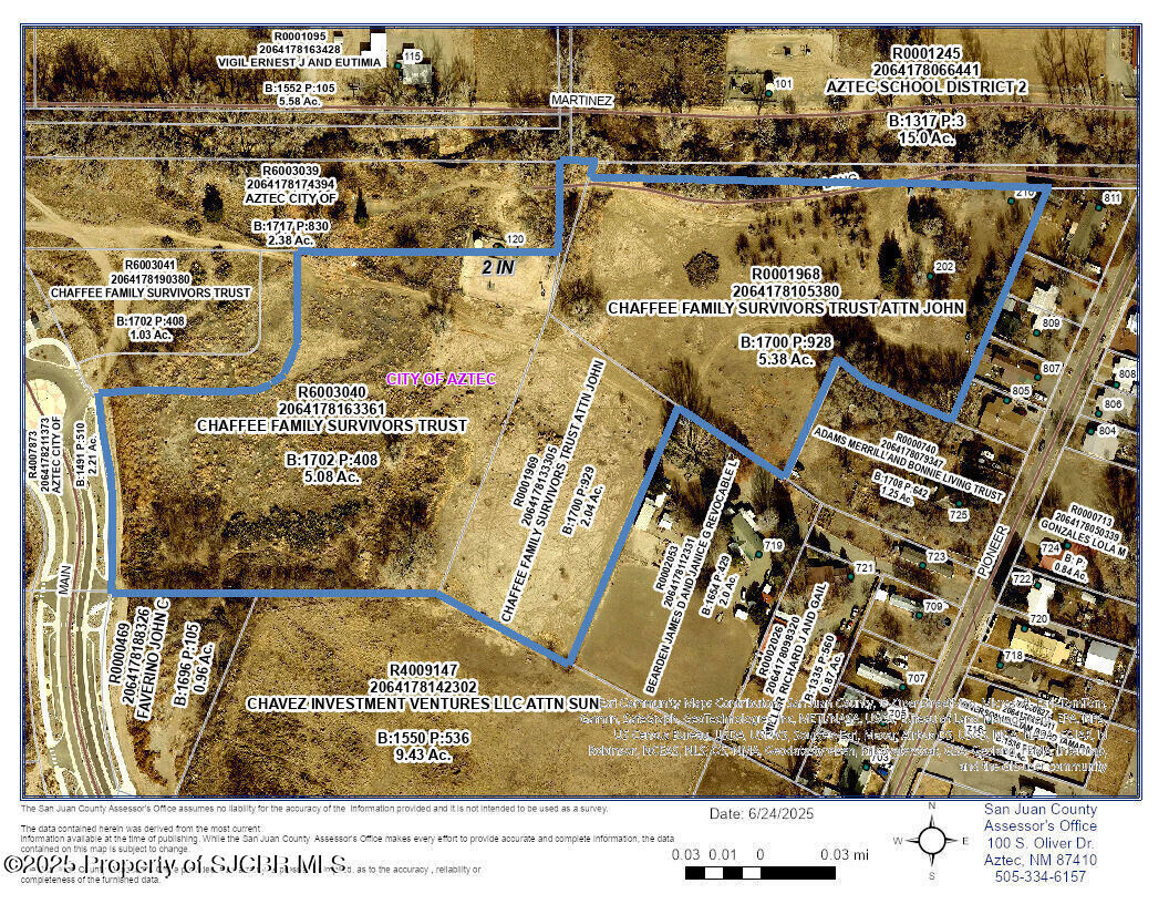 Property Photo:  12.59 Ac N Main Extension Avenue  NM 87410 