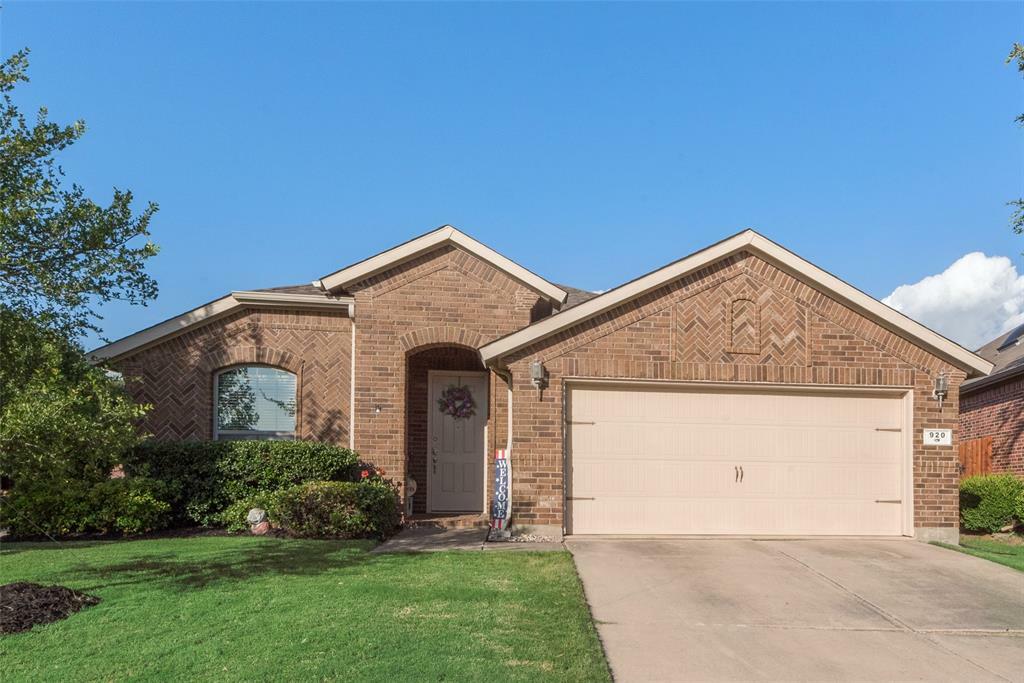 Property Photo:  920 Partridge Drive  TX 76227 