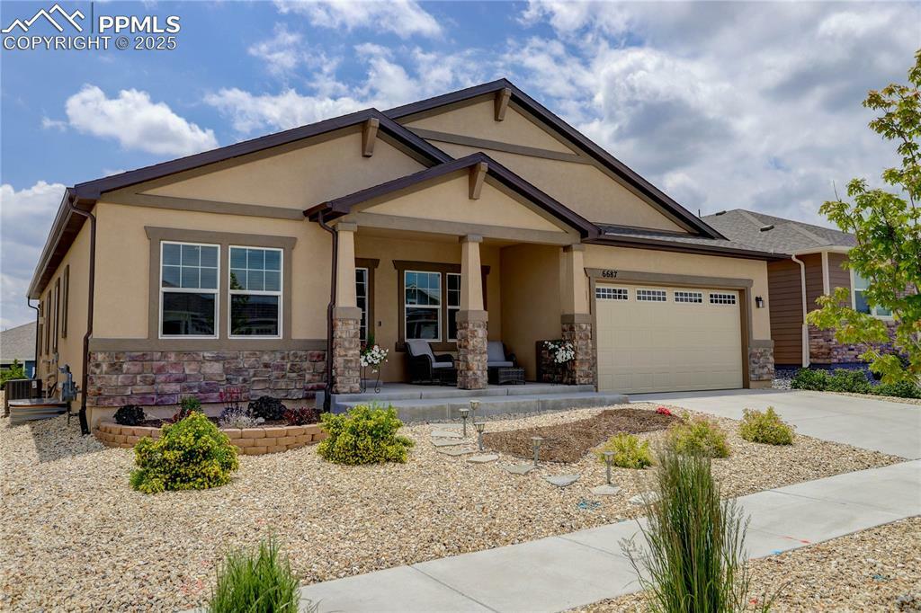 Property Photo: 6687 Rolling Creek Drive CO 80924