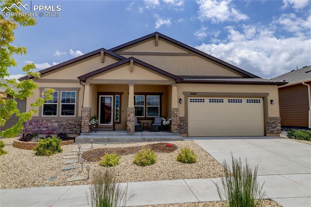 Property Photo: 6687 Rolling Creek Drive CO 80924