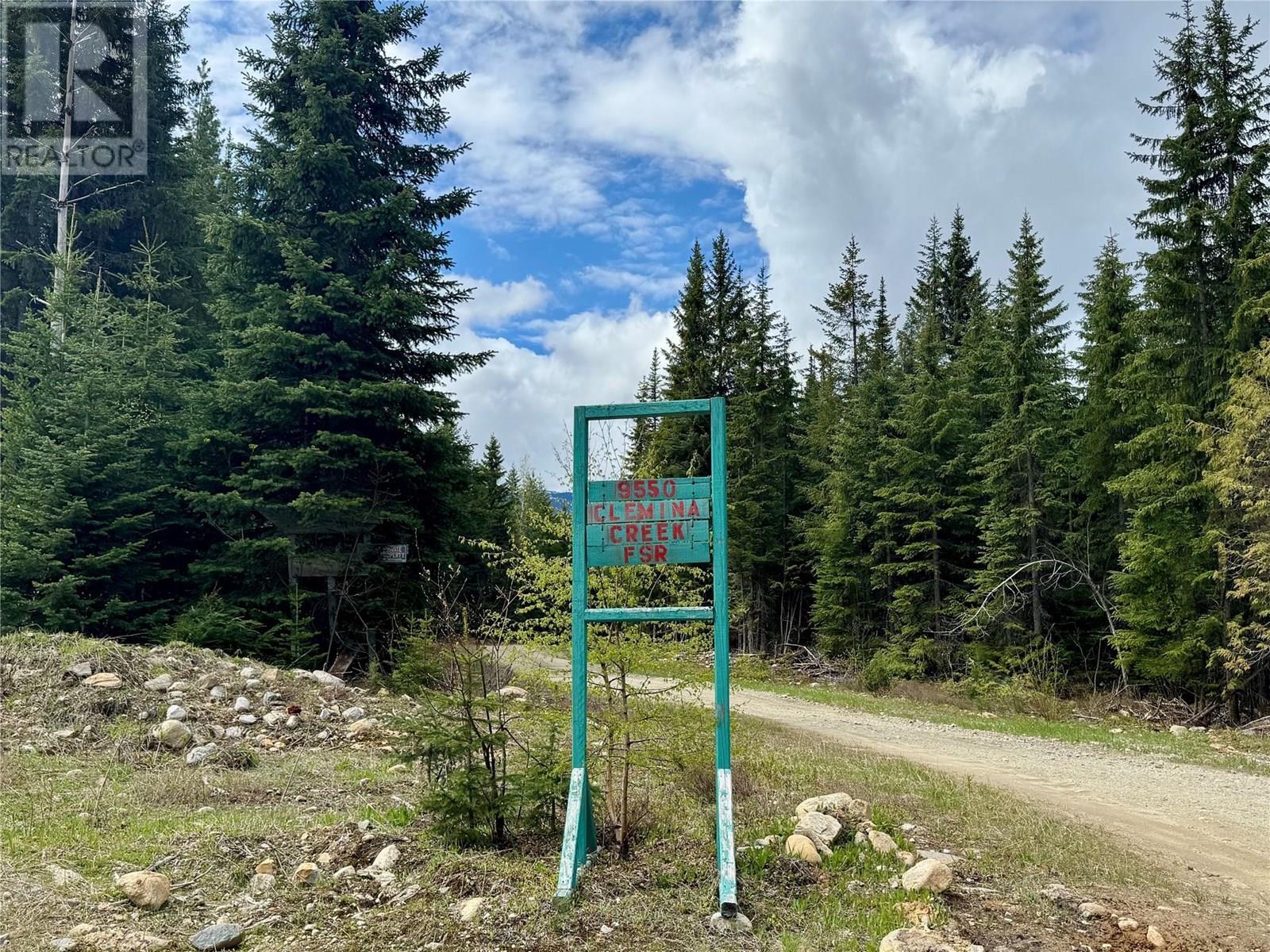 Property Photo: 9550 Clemina Creek Forestry Service Road BC V0E 1Z0