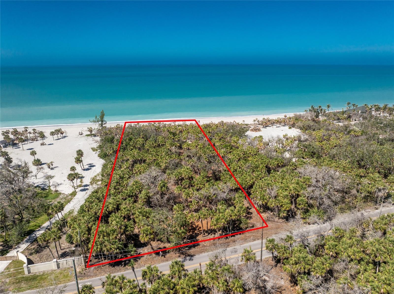 Property Photo: Manasota Key Road Gulf Side FL 34223
