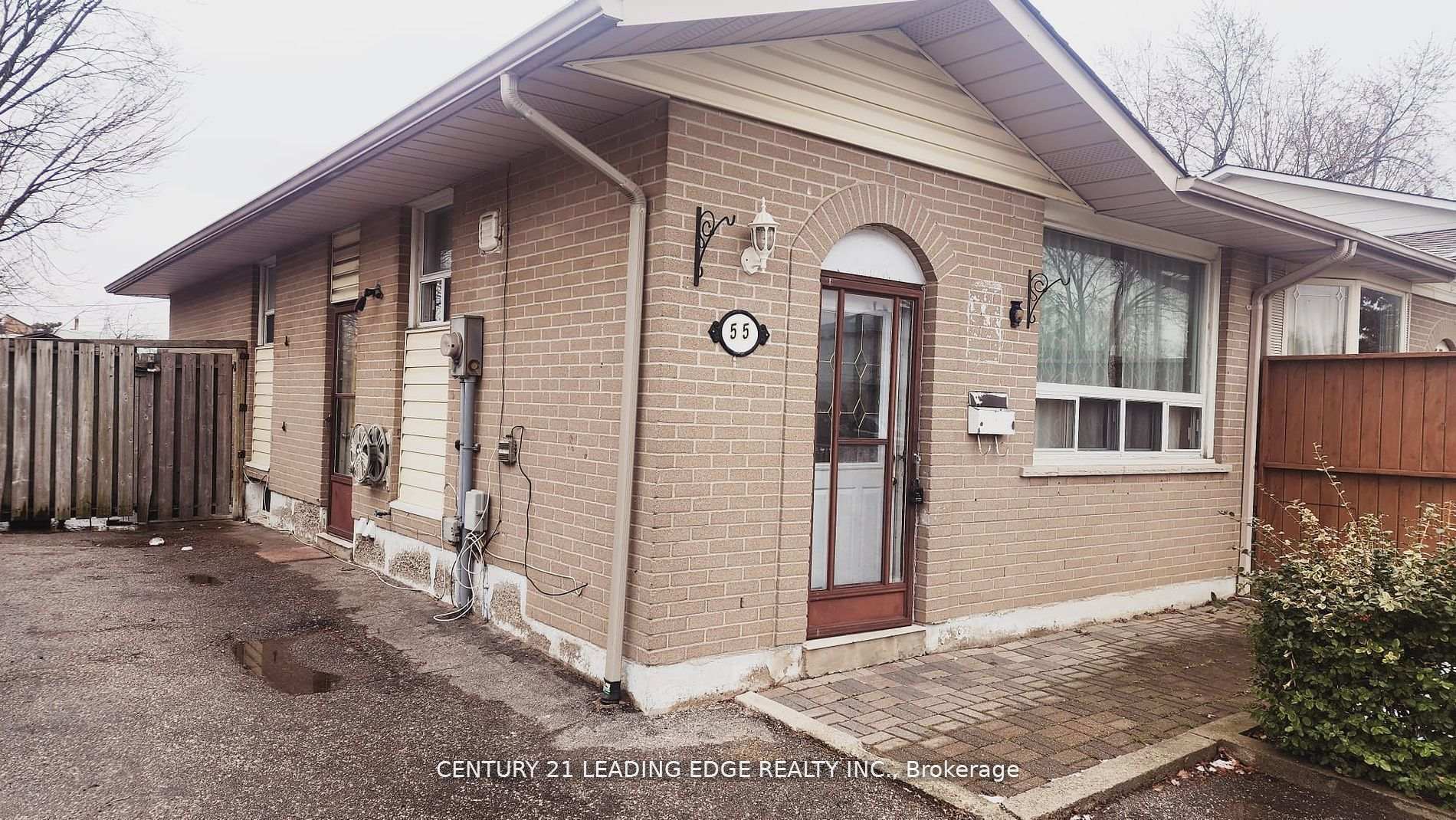 Property Photo: 55 Crawford Drive Bsmt ON L6V 2C6