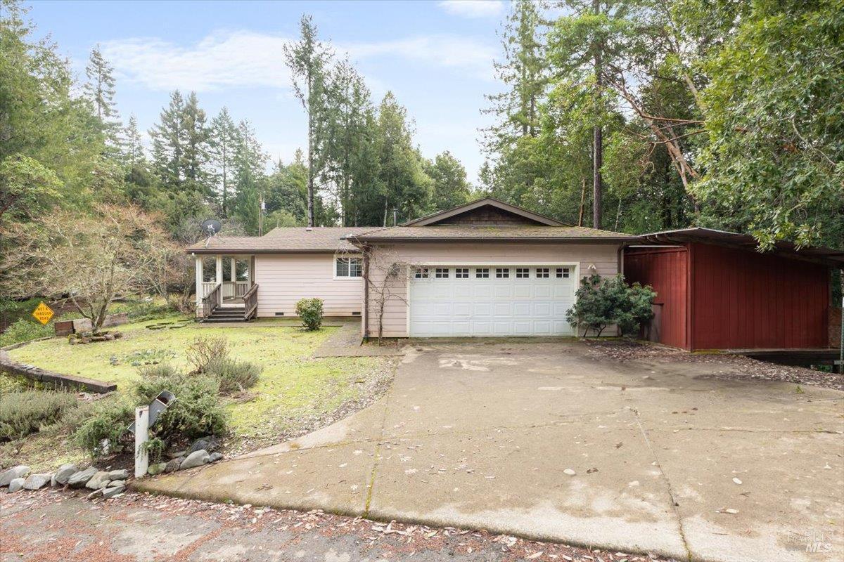 Property Photo: 26796 Bear Drive CA 95490