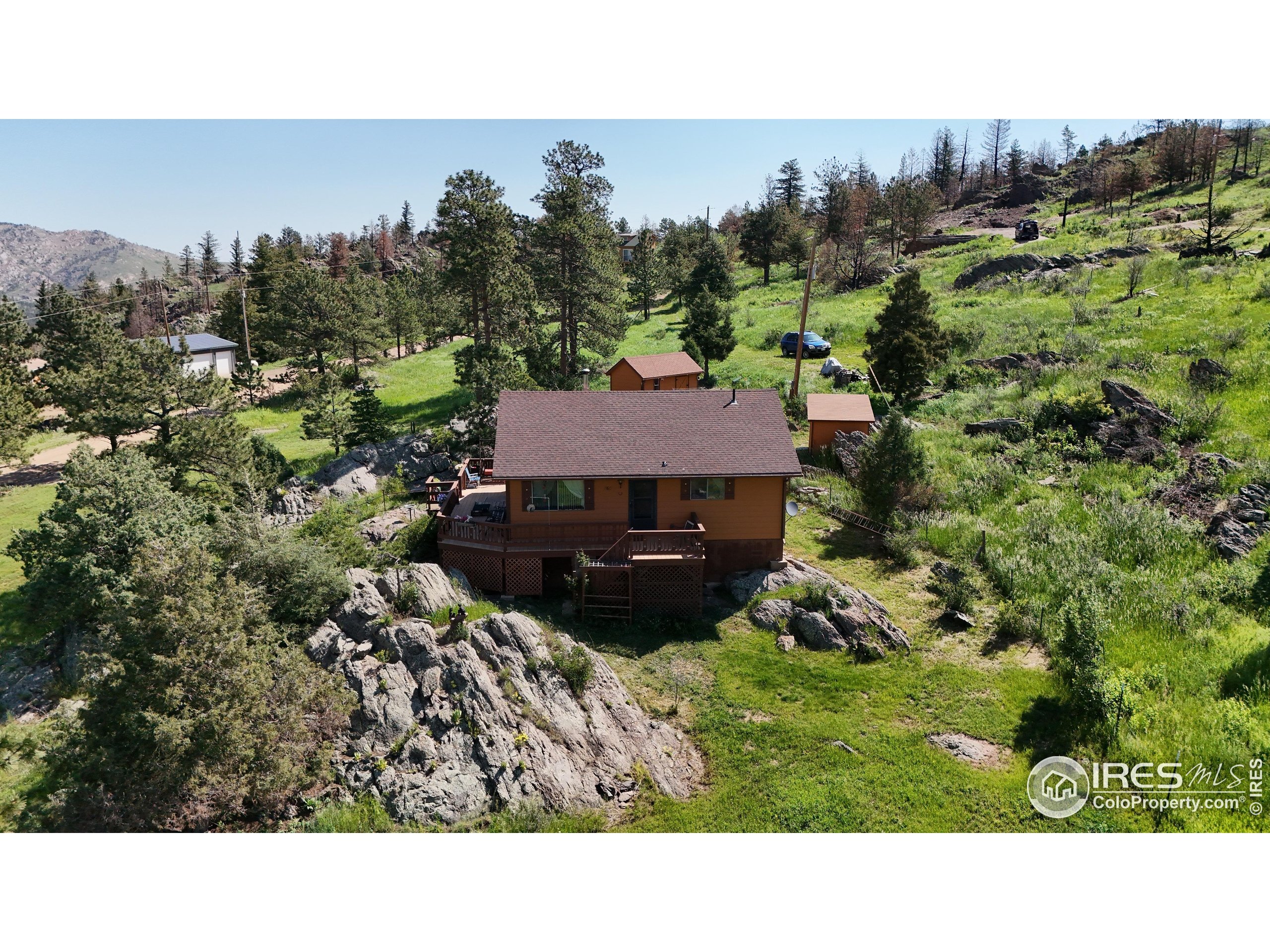 Property Photo: 760 Palisade Mountain Dr CO 80515