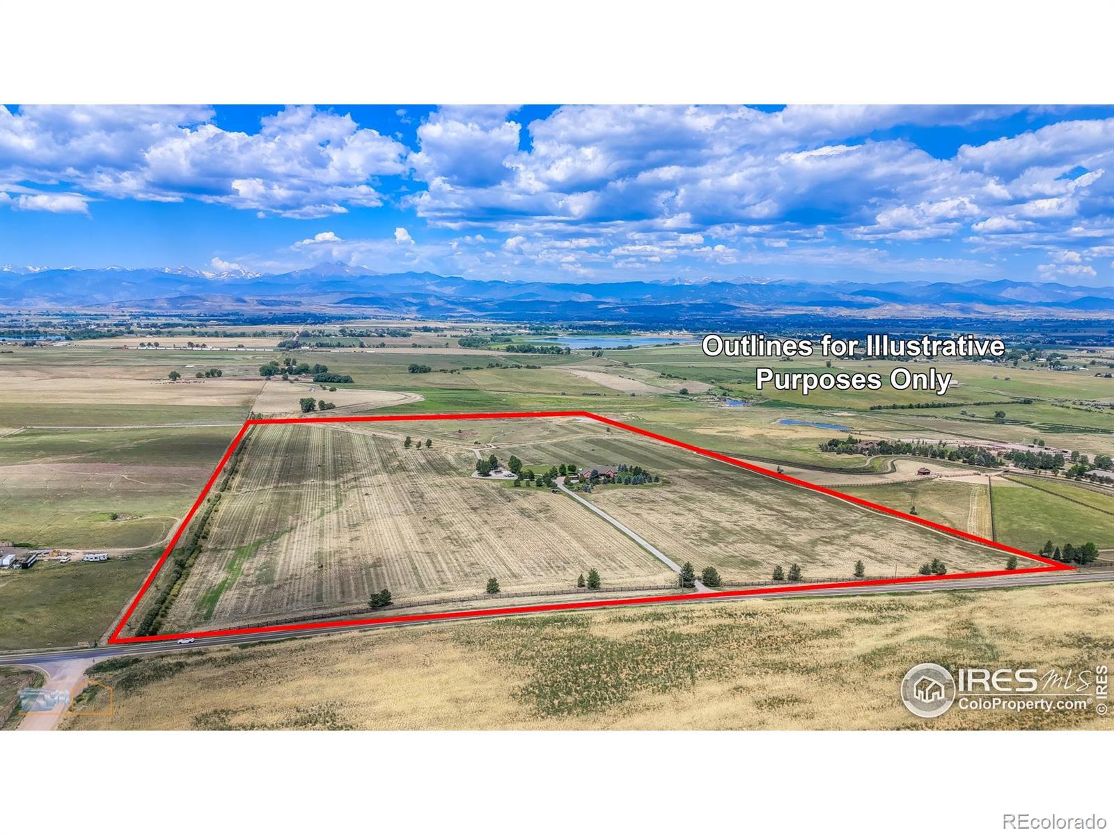 Property Photo: 15137 E County Line Road CO 80504