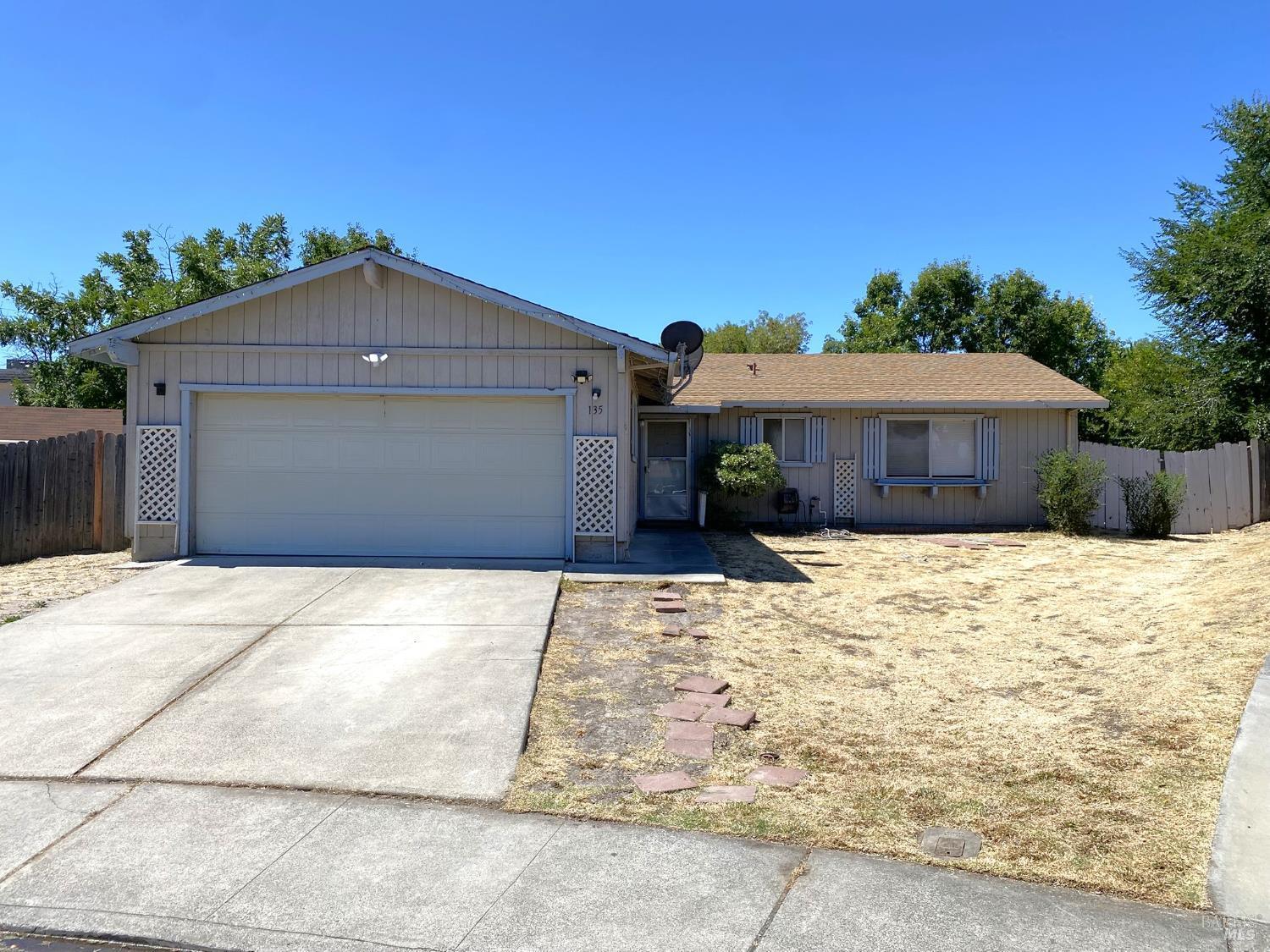 Property Photo: 135 Olivera Drive CA 95688